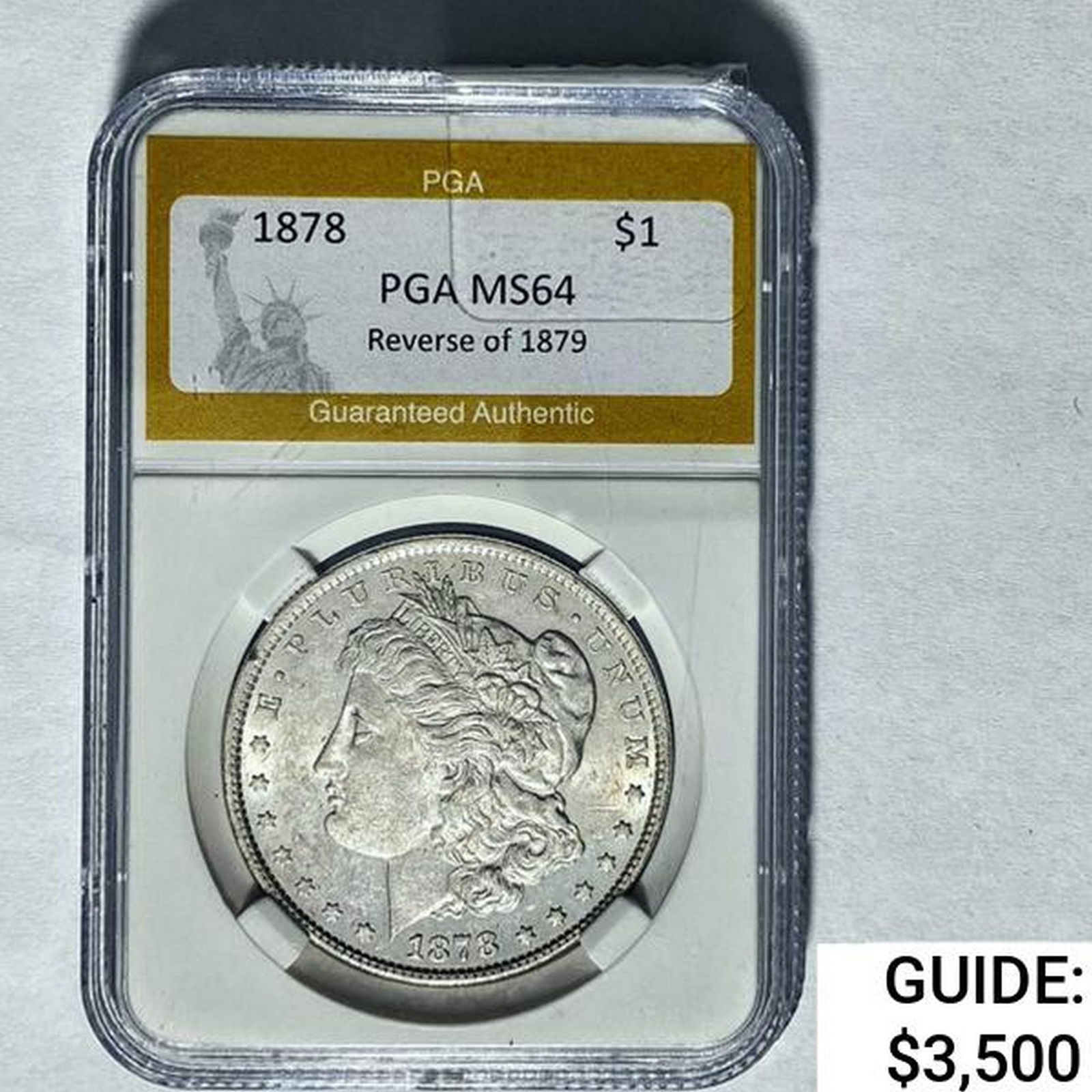 1878 Morgan Silver Dollar PGA MS64 (1 of 2)