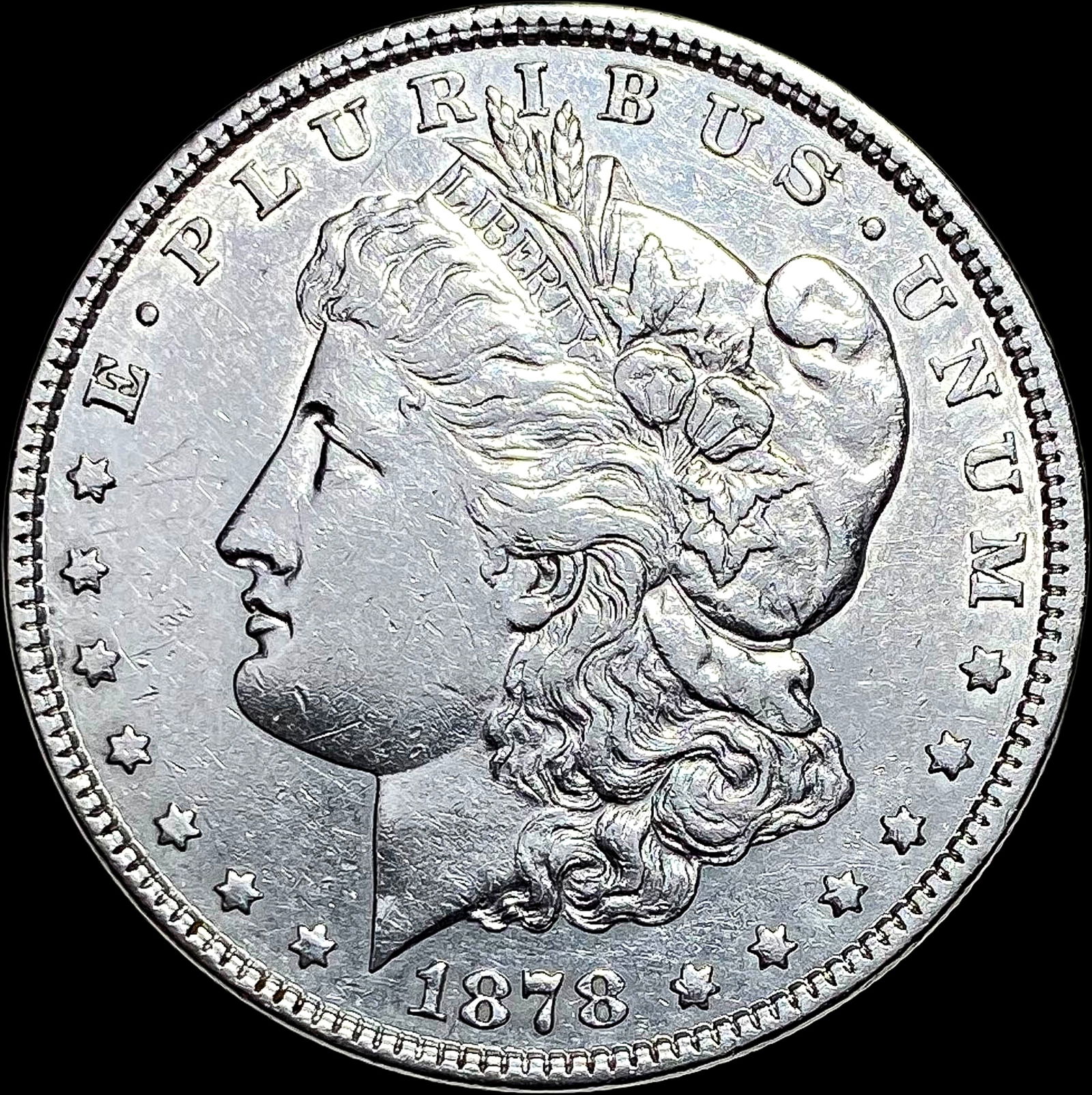 1878 Silver Morgan Dollar CLOSELY UNCIRCULATED (1 of 2)