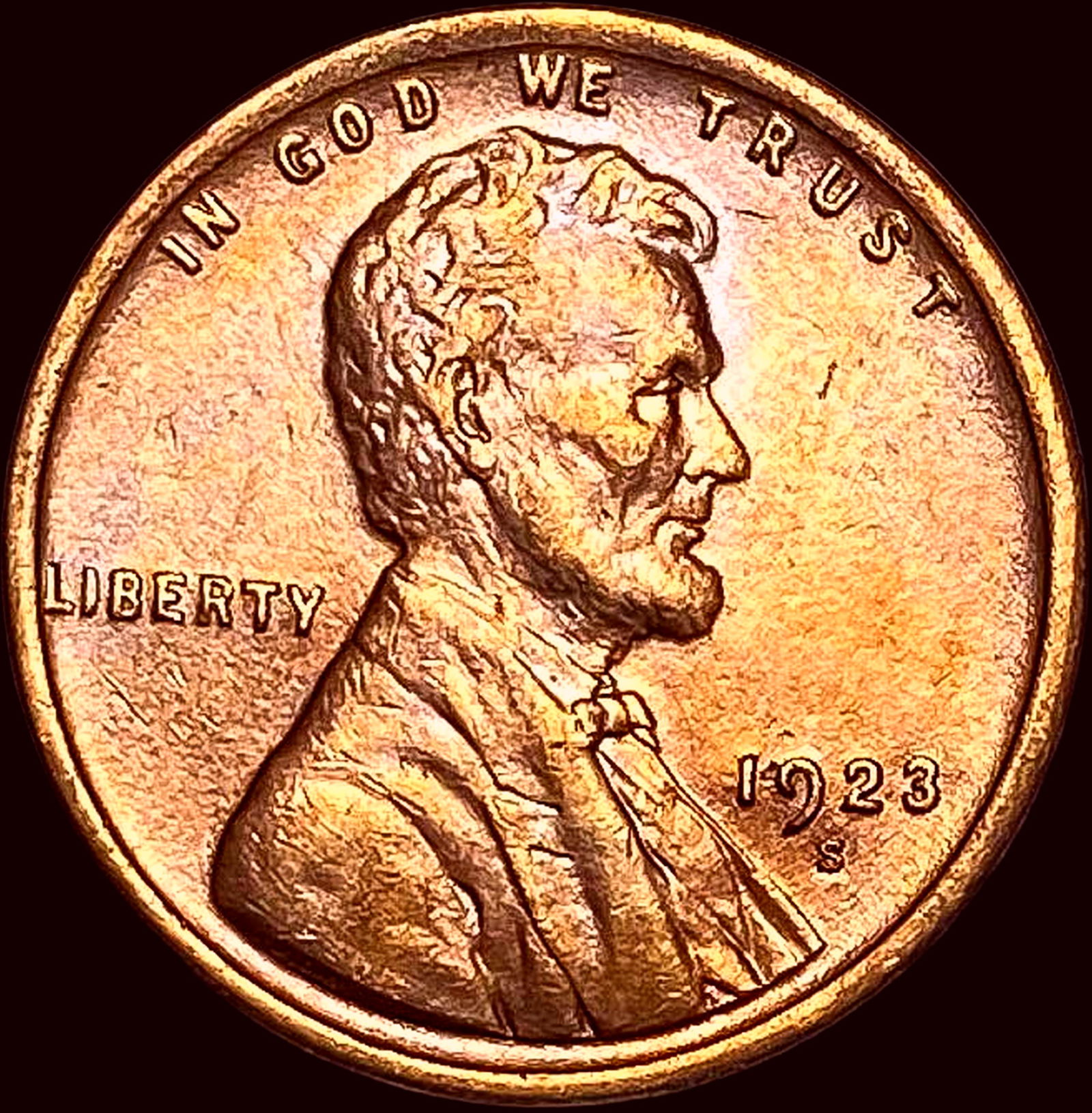 1923-S Lincoln Wheat Cent UNCIRCULATED (1 of 2)