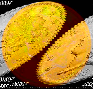 1869 $20 Gold Double Eagle CHOICE BU: 1869 $20 Gold Double Eagle CHOICE BU