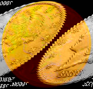 1880 $20 Gold Double Eagle UNCIRCULATED: 1880 $20 Gold Double Eagle UNCIRCULATED
