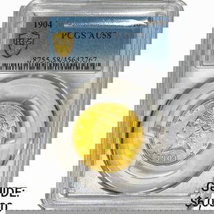 1904 $10 Gold Eagle PCGS AU58: 1904 $10 Gold Eagle PCGS AU58