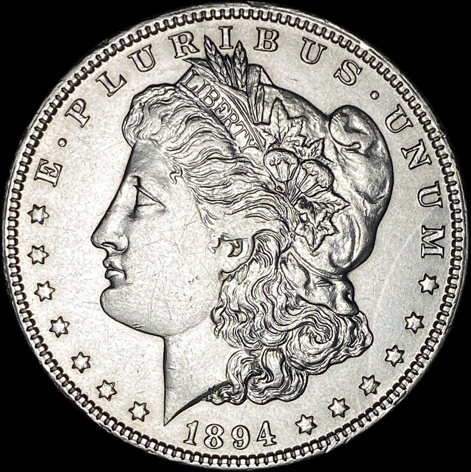 1894-O Silver Morgan Dollar CLOSELY UNCIRCULATED (1 of 2)