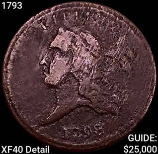 1793 Flowing Hair Half Cent NEARLY UNCIRCULATED: 1793 Flowing Hair Half Cent NEARLY UNCIRCULATED