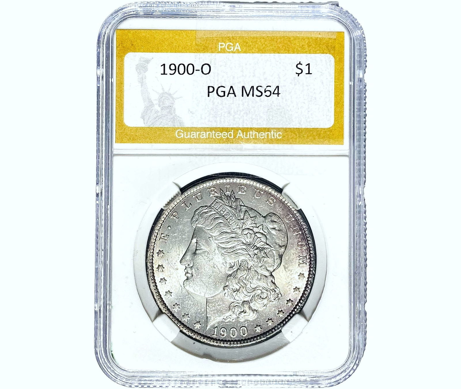 1900-O Morgan Silver Dollar PGA MS64 (1 of 2)