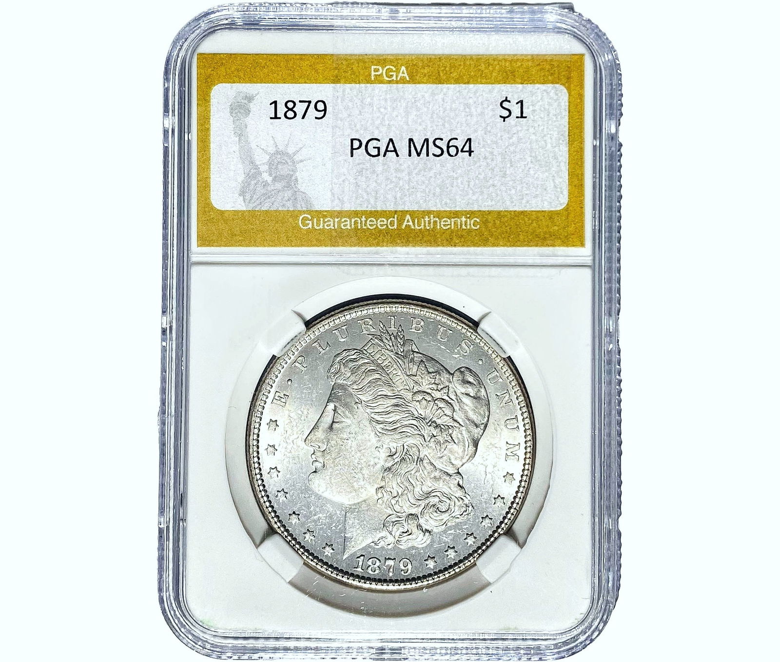 1879 Morgan Silver Dollar PGA MS64 (1 of 2)