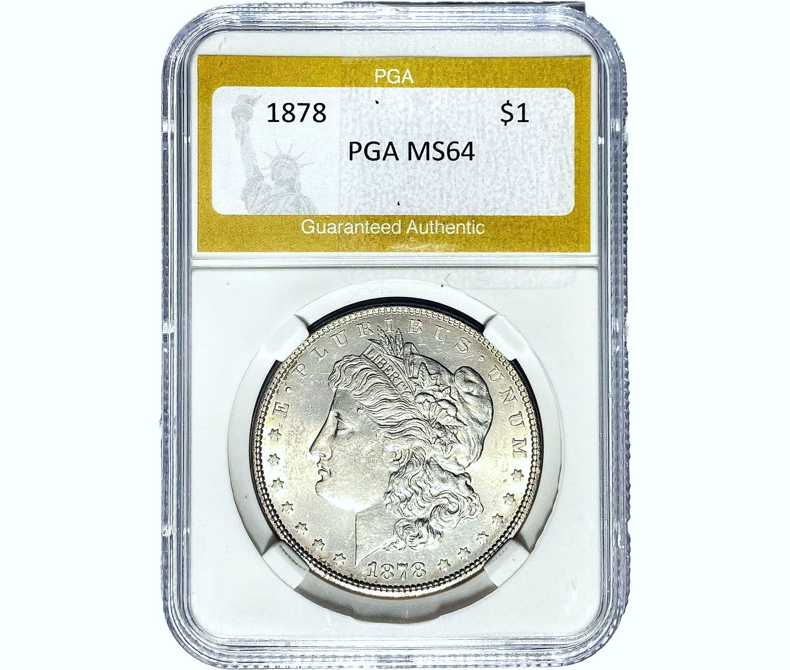1878 Morgan Silver Dollar PGA MS64 (1 of 2)