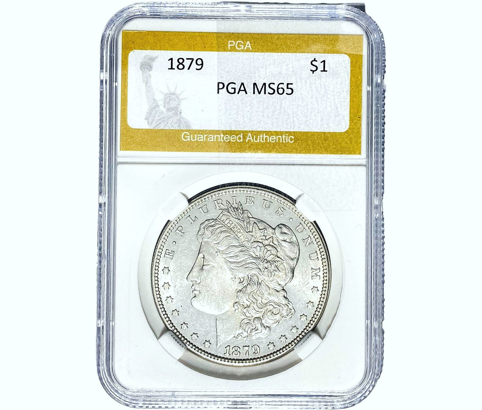 1879 Morgan Silver Dollar PGA MS65 (1 of 2)