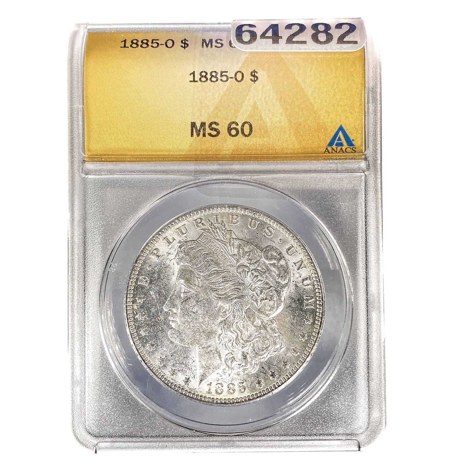 1885-O Morgan Silver Dollar ANACS MS60 (1 of 2)
