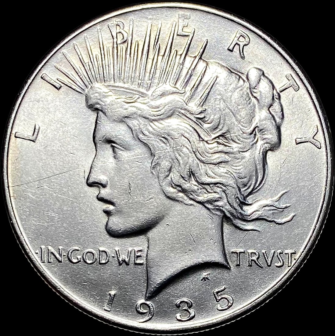 1935 Peace Silver Dollar UNCIRCULATED (1 of 2)