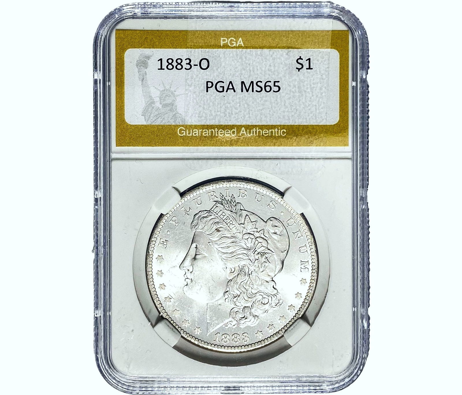1883-O Morgan Silver Dollar PGA MS65 (1 of 2)