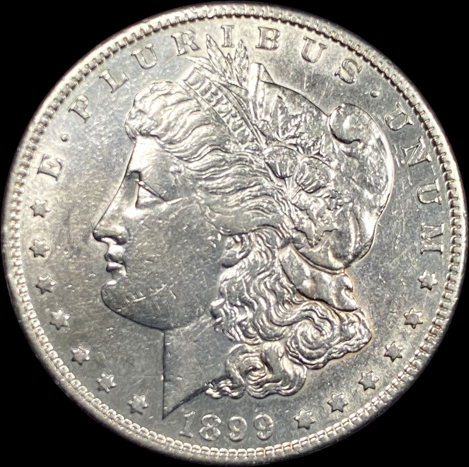 1899-S Morgan Silver Dollar CLOSELY UNCIRCULATED (1 of 2)