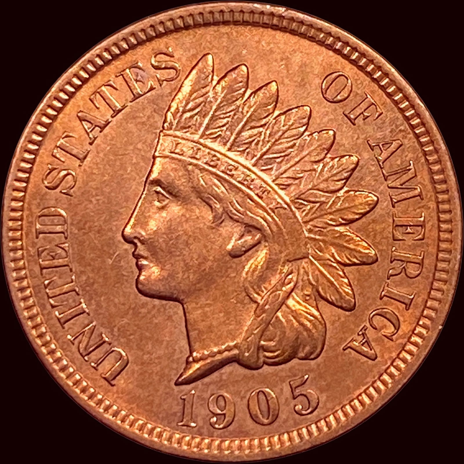 1905 Indian Head Cent UNCIRCULATED (1 of 2)
