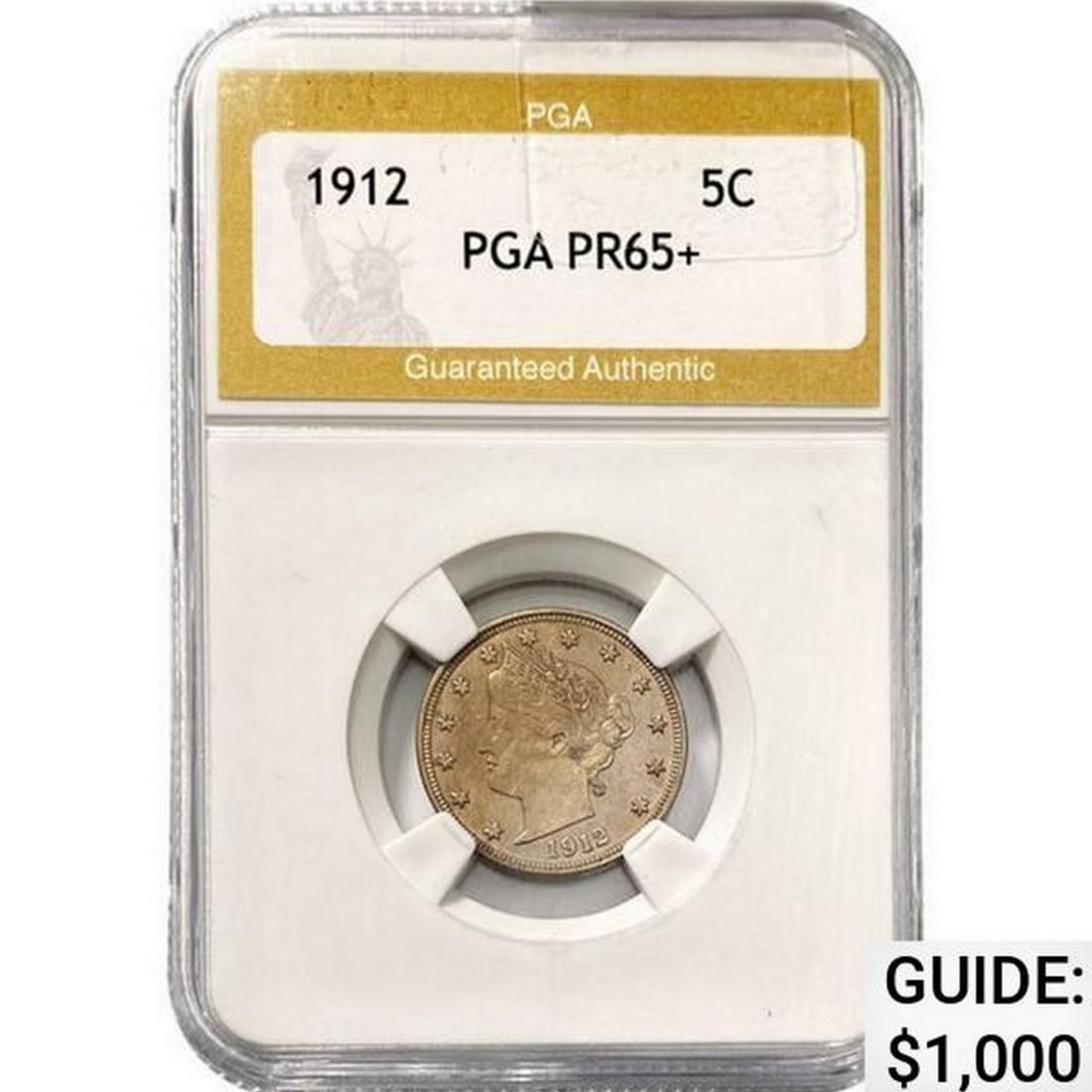 1912 Liberty Victory Nickel PGA PR65+ (1 of 2)