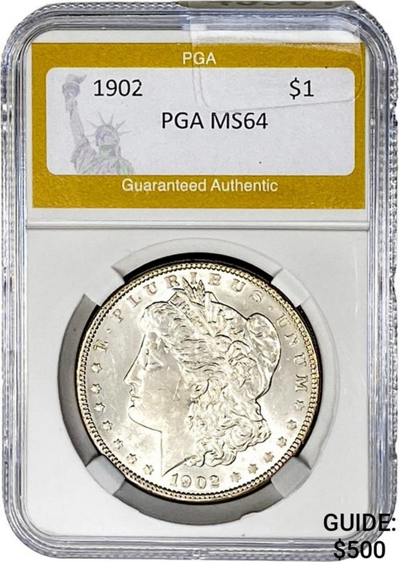 1902 Morgan Silver Dollar PGA MS64 (1 of 2)