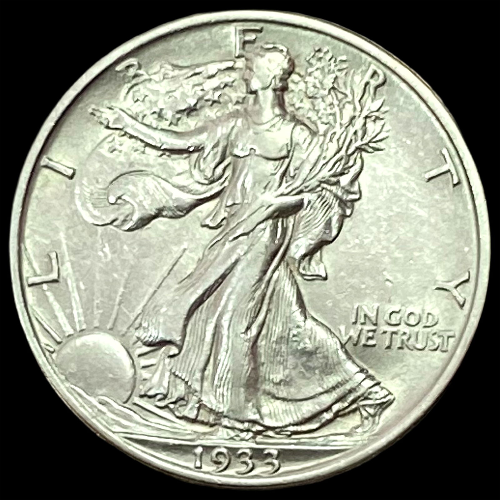 1933-S Walking Liberty Half Dollar UNCIRCULATED (1 of 2)