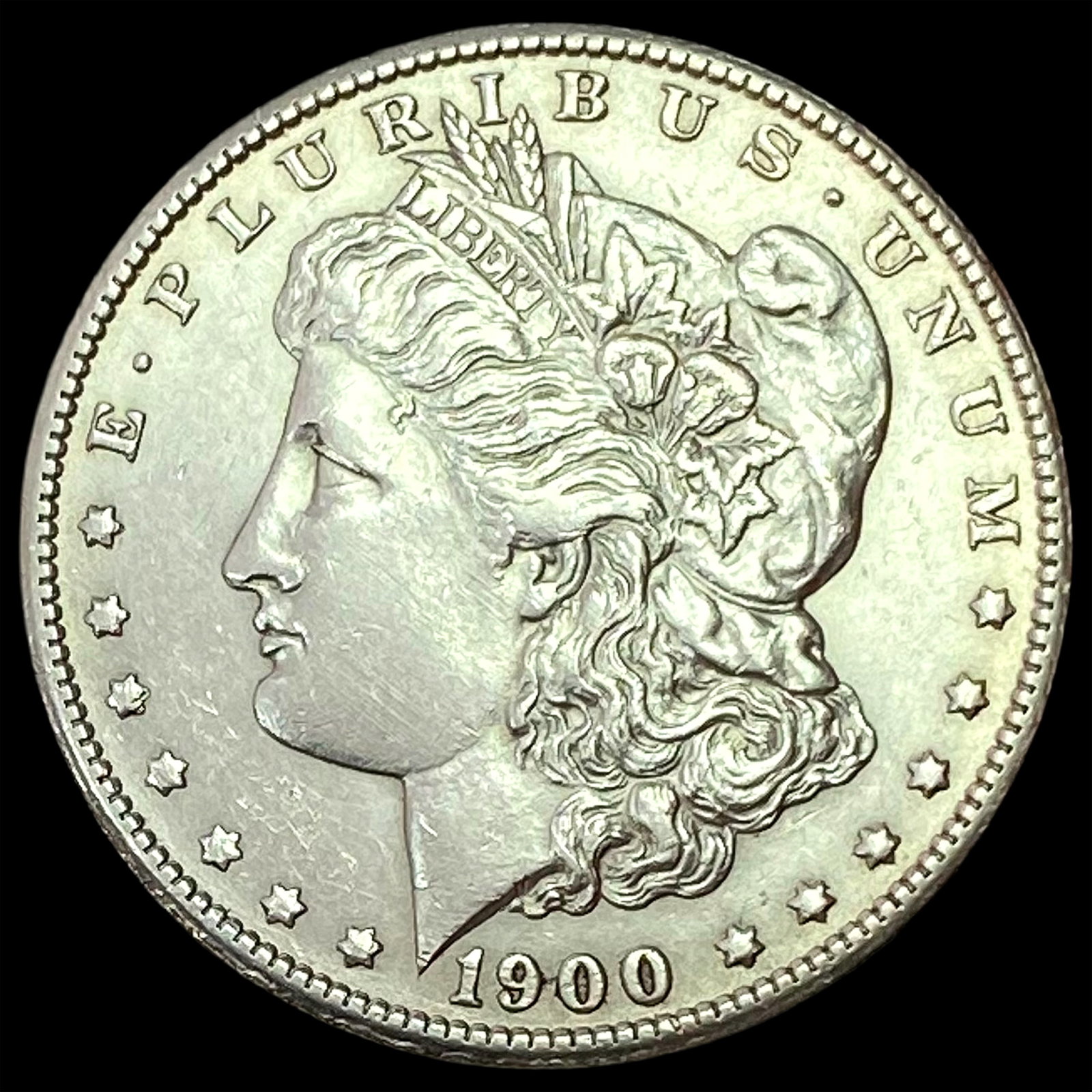 1900-S Morgan Silver Dollar CLOSELY UNCIRCULATED CLOSELY UNCIRCULATED: 1900-S Morgan Silver Dollar CLOSELY UNCIRCULATED CLOSELY UNCIRCULATED