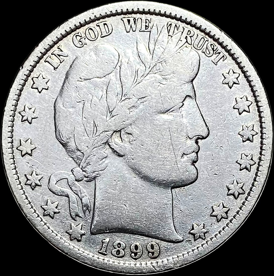 1899 Barber Half Dollar LIGHTLY CIRCULATED (1 of 2)