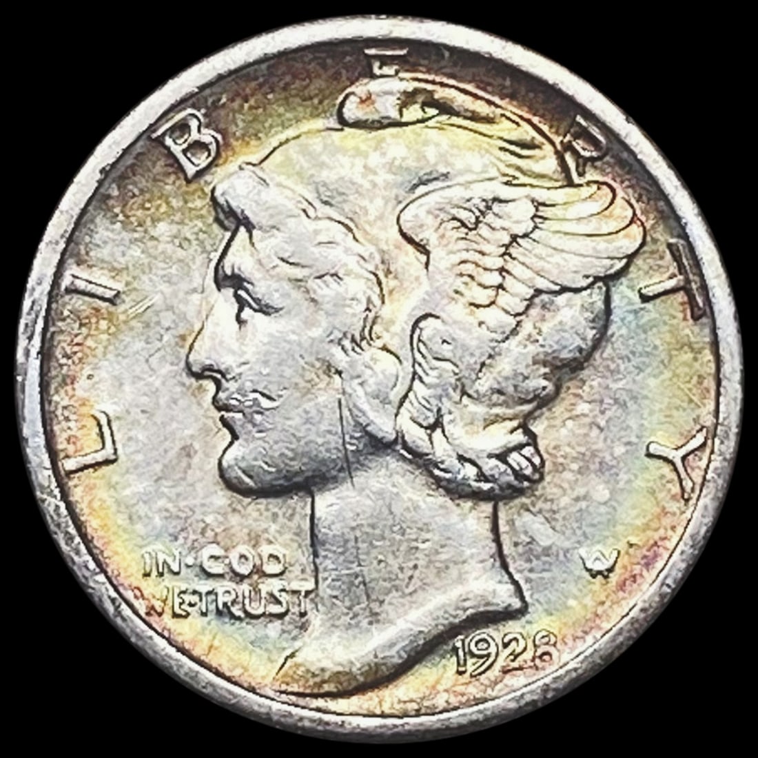 1928 Mercury Dime CLOSELY UNCIRCULATED (1 of 2)