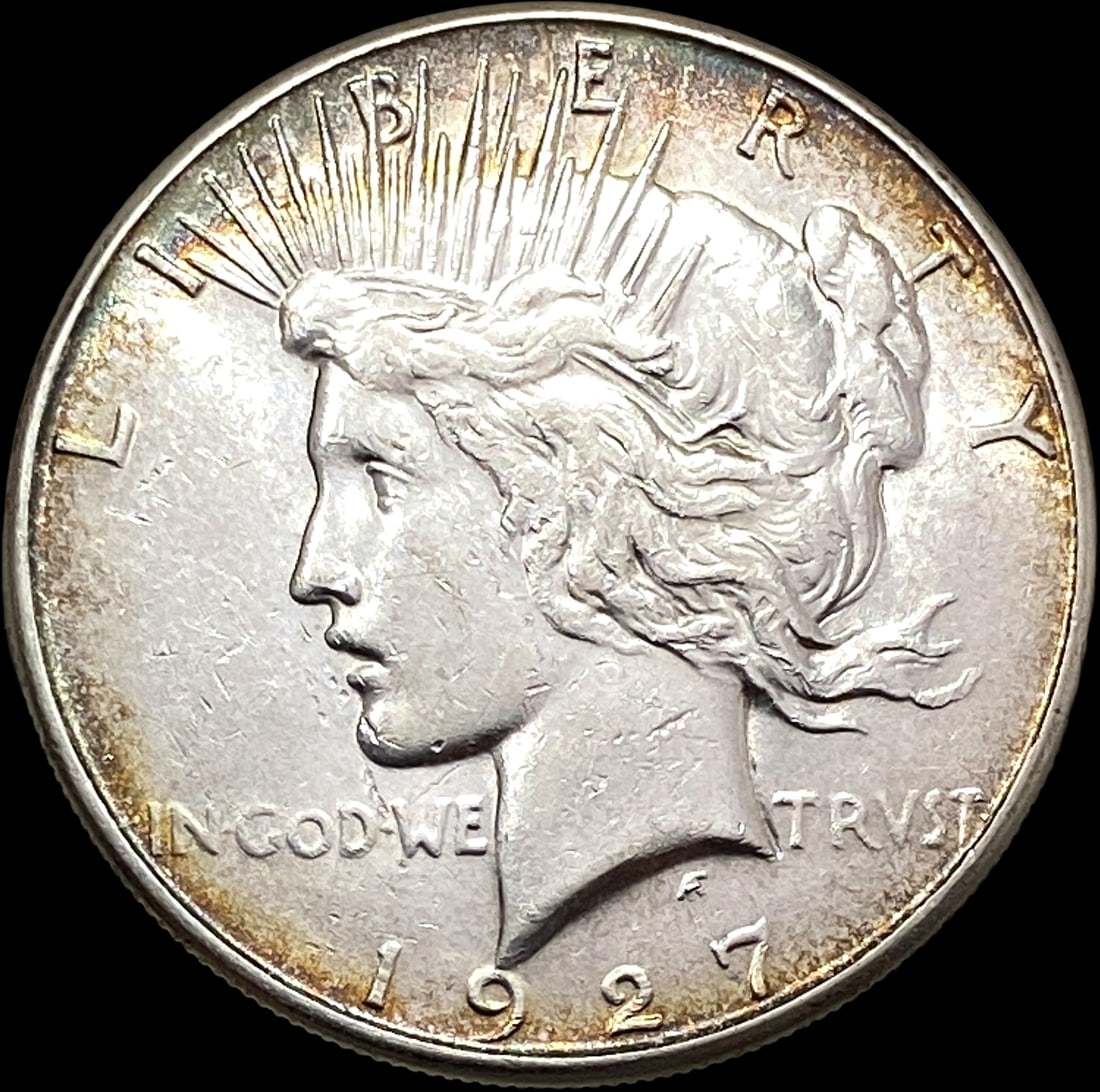 1927-S Silver Peace Dollar CLOSELY UNCIRCULATED (1 of 2)