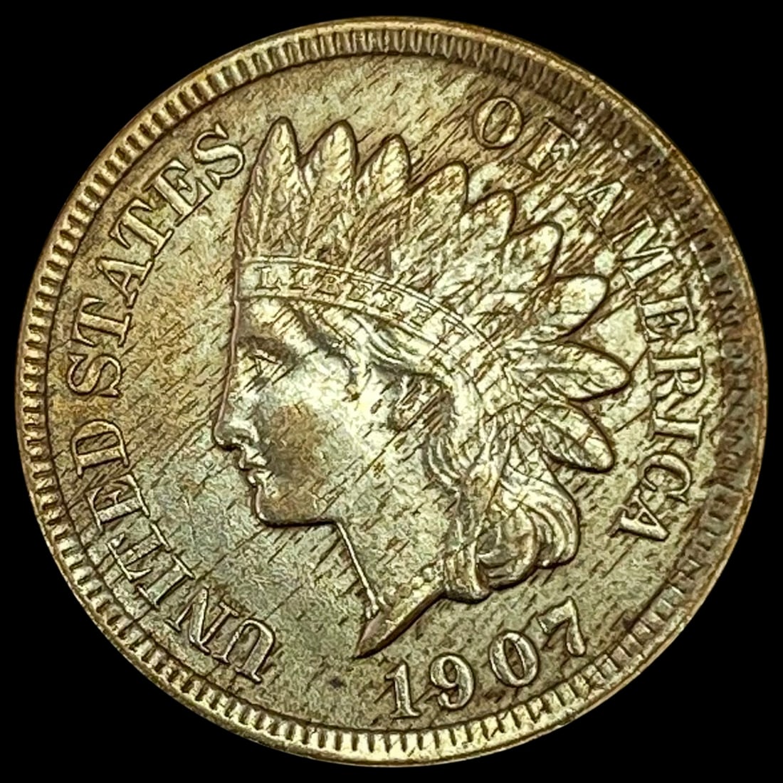 1907 Indian Head Cent UNCIRCULATED (1 of 2)