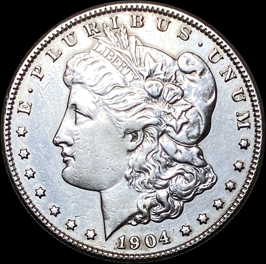 1904-S Morgan Silver Dollar NEARLY UNCIRCULATED (1 of 2)