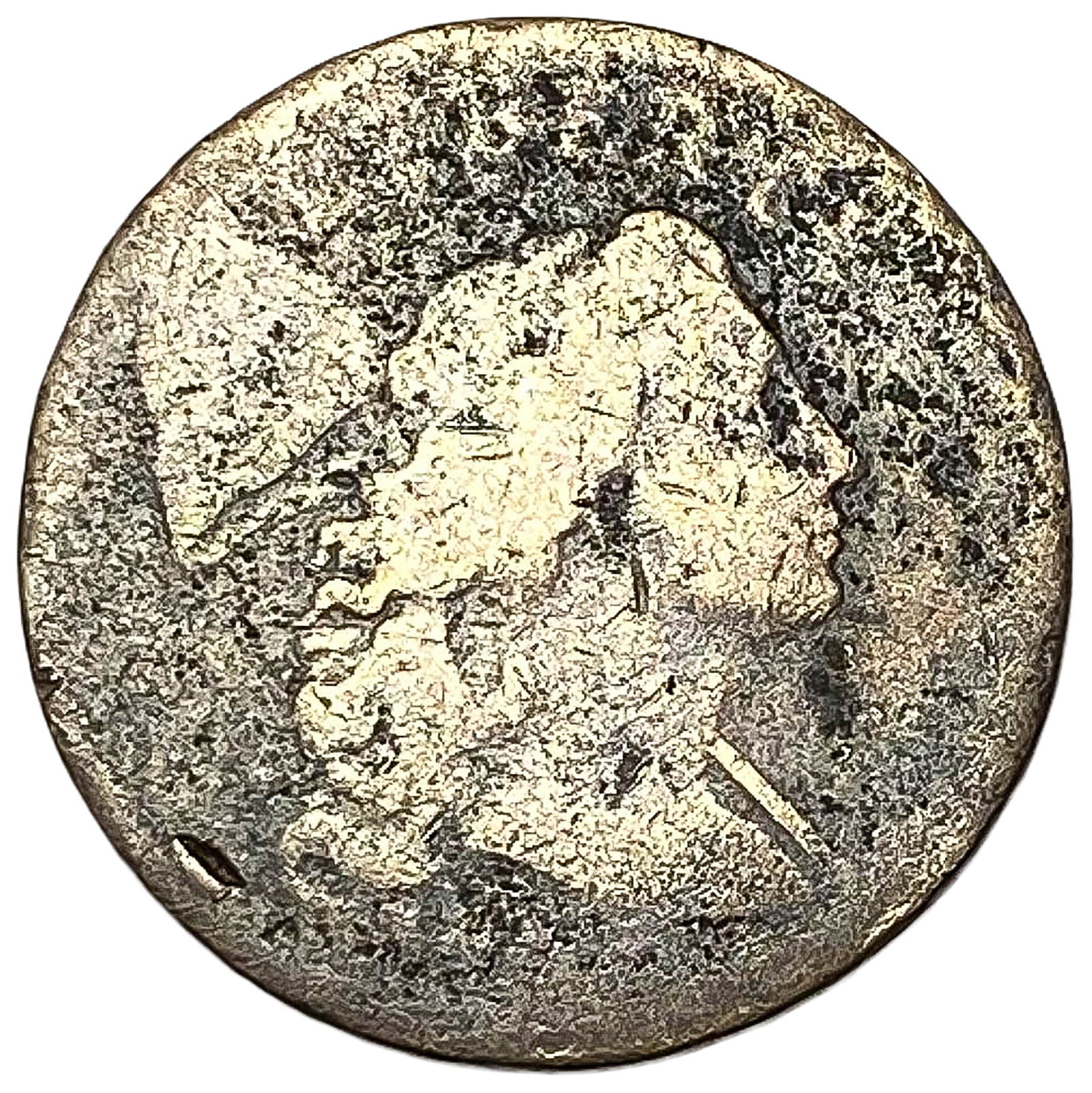 1794-1796 Liberty Cap Large Cent Avg Circ (1 of 2)