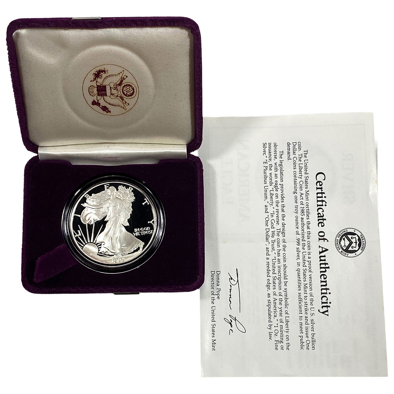 1988-S Silver Eagle Proof (1 of 3)