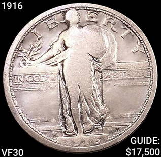 1916 Standing Liberty Quarter LIGHTLY CIRCULATED: 1916 Standing Liberty Quarter LIGHTLY CIRCULATED