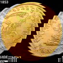 1853 $20 US Assay "900" Thous CHOICE BU