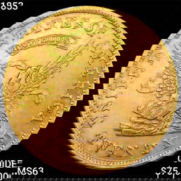 1853 $20 US Assay "900" Thous CHOICE BU