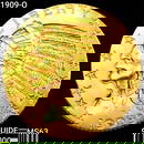 1909-O $5 Gold Half Eagle CHOICE BU