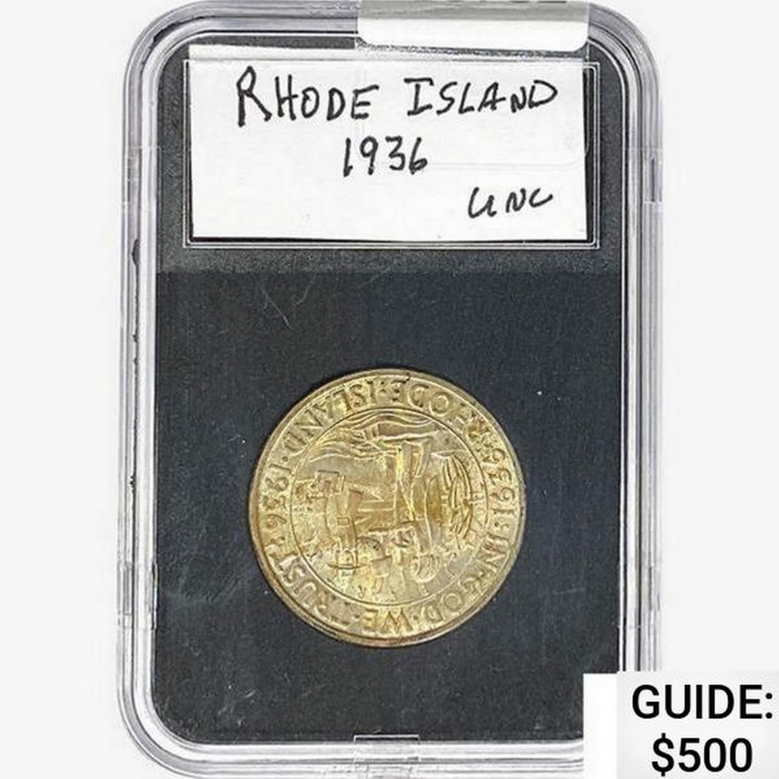 1936 Rhode Island Half Dollar  UNC (1 of 2)
