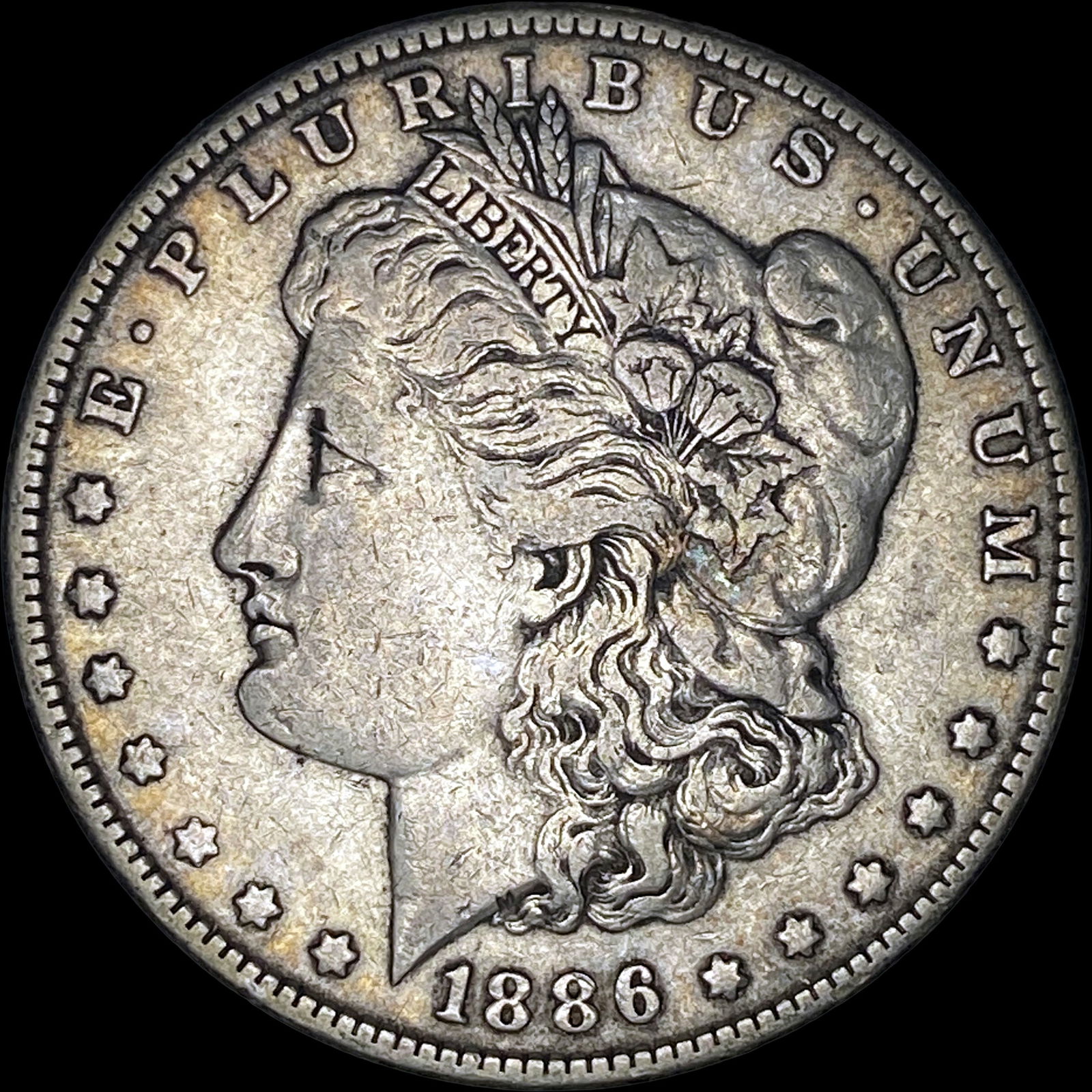 1886 Morgan Silver Dollar NEARLY UNCIRCULATED (1 of 2)