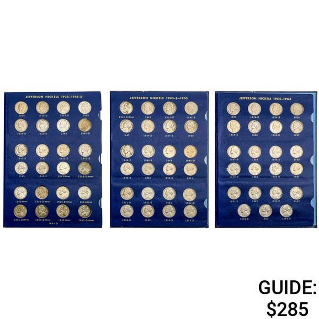 1938-1964 Jefferson Nickel Set [71 Coins] (1 of 10)