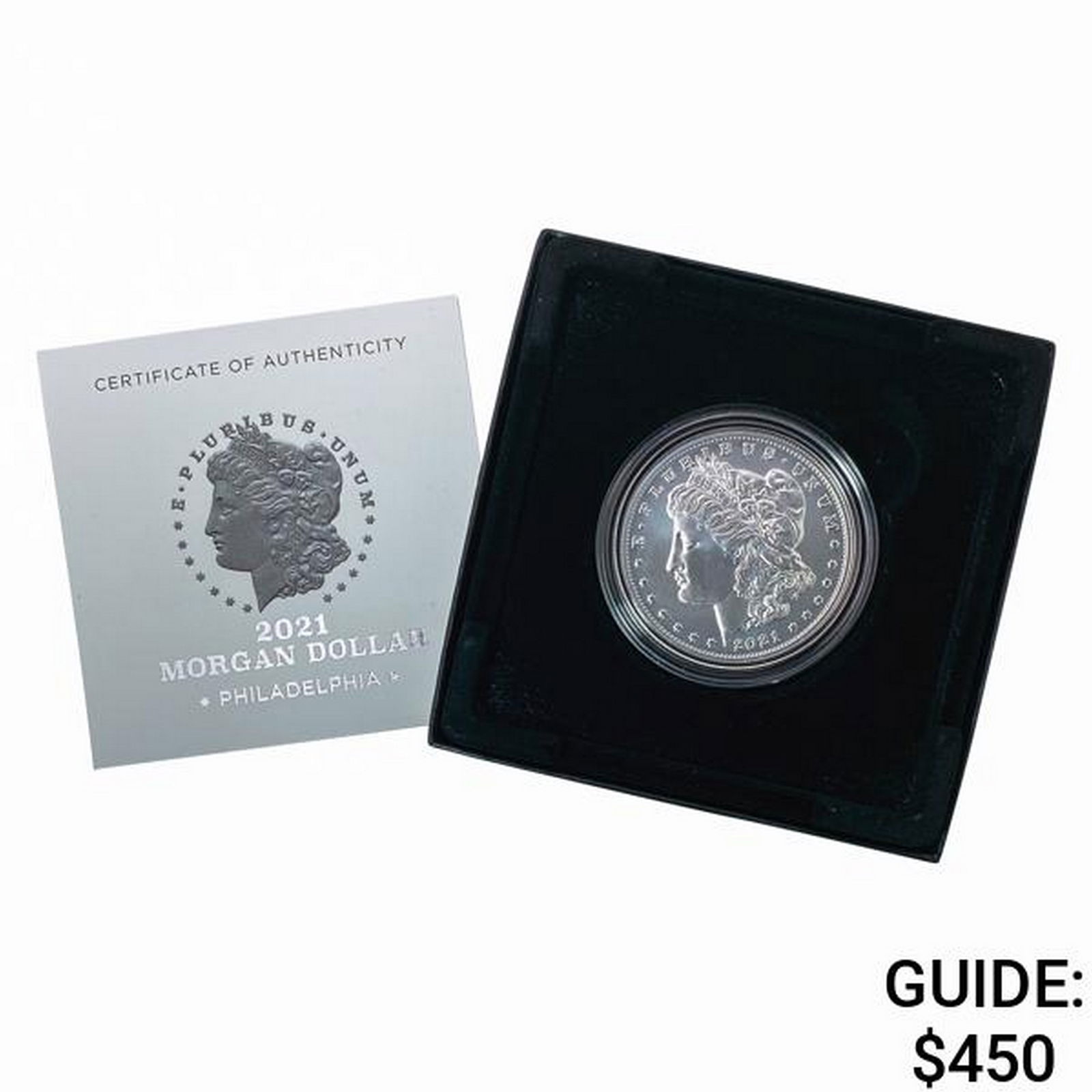 2021 GEM BU Morgan Silver Dollar (1 of 4)