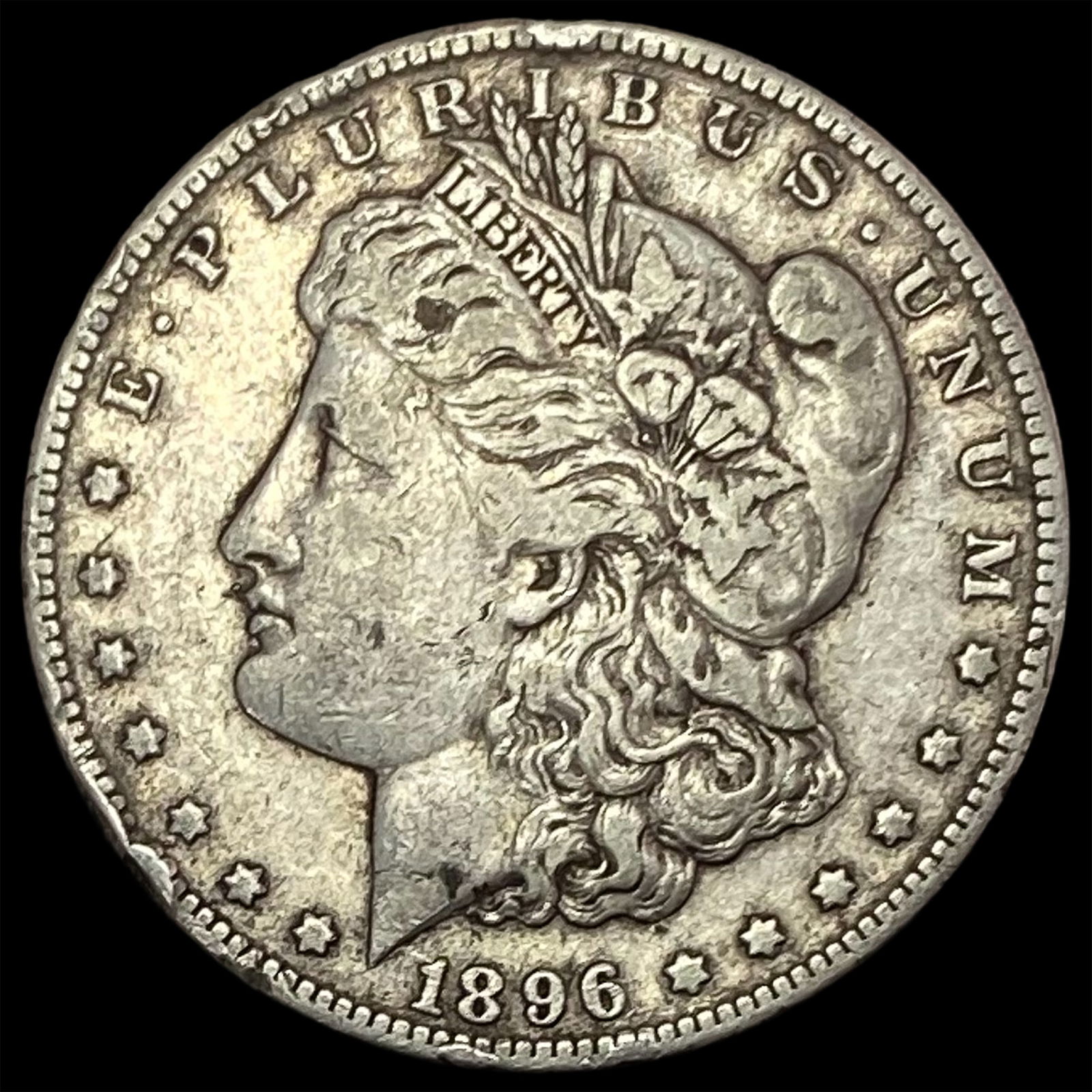 1896-S Silver Morgan Dollar LIGHTLY CIRCULATED (1 of 2)