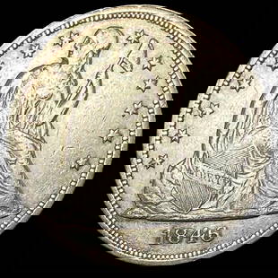 1846 Silver Dollar NEARLY UNCIRCULATED: 1846 Silver Dollar NEARLY UNCIRCULATED
