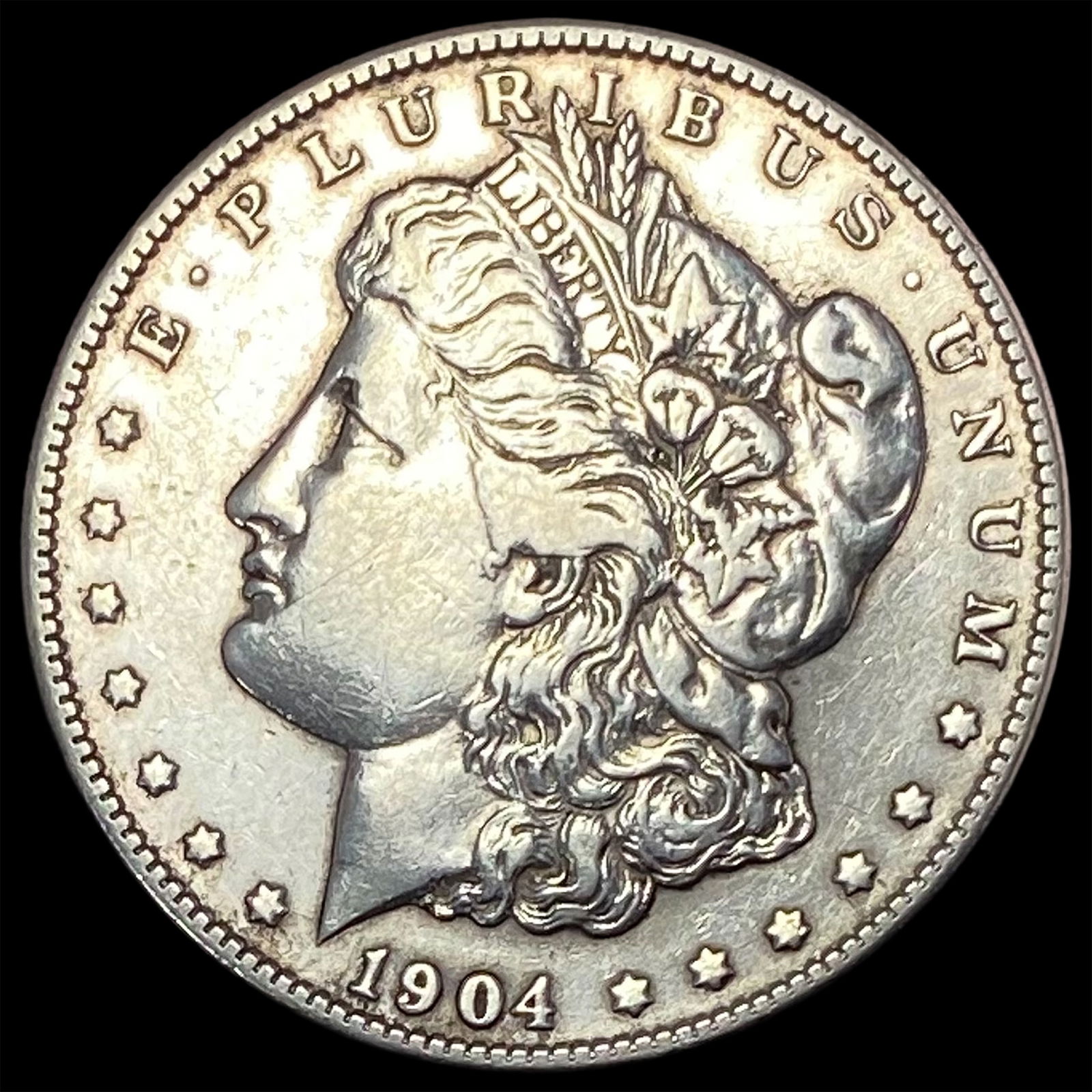 1904-S Silver Morgan Dollar CLOSELY UNCIRCULATED (1 of 2)