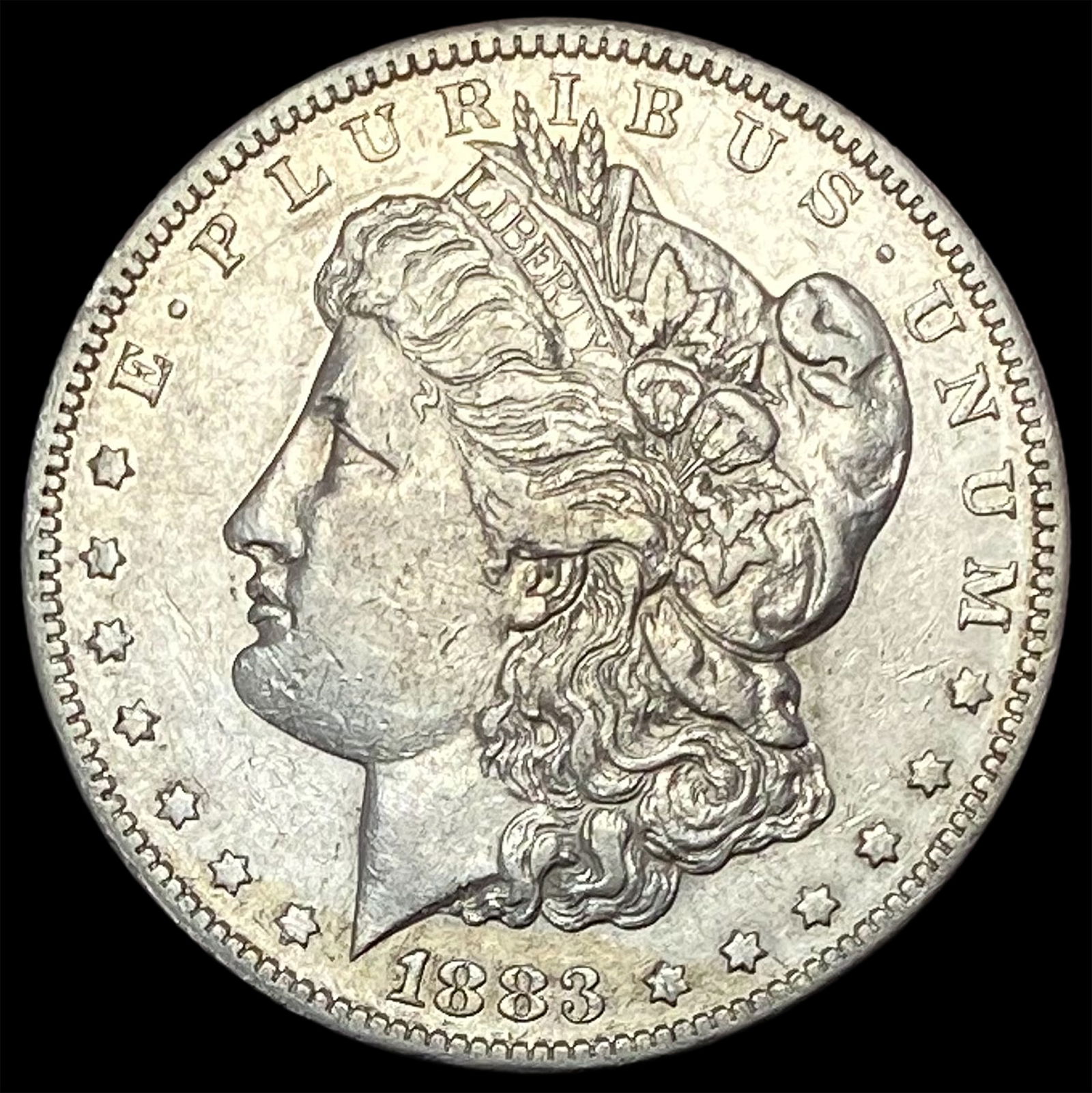 1883-S Silver Morgan Dollar CLOSELY UNCIRCULATED (1 of 2)
