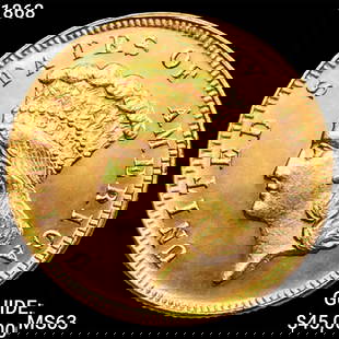 1868 $3 Gold Piece CHOICE BU: 1868 $3 Gold Piece CHOICE BU