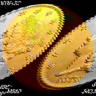 1876-CC $20 Gold Double Eagle CHOICE BU: 1876-CC $20 Gold Double Eagle CHOICE BU