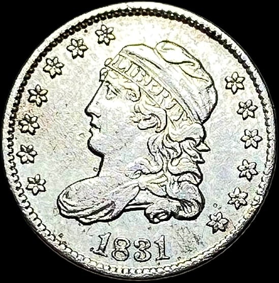 1831 Capped Bust Half Dime CLOSELY UNCIRCULATED (1 of 2)