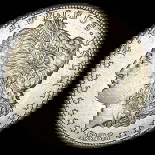 1883-CC Silver Morgan Dollar CLOSELY UNCIRCULATED: 1883-CC Silver Morgan Dollar CLOSELY UNCIRCULATED