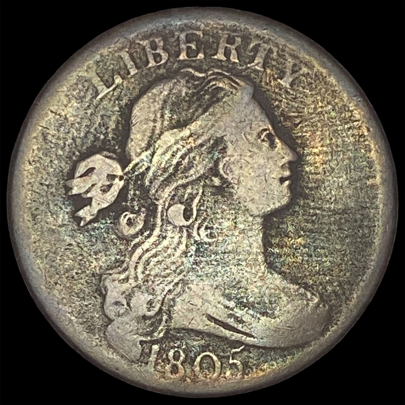 1805 Draped Bust Large Cent LIGHTLY CIRCULATED (1 of 2)