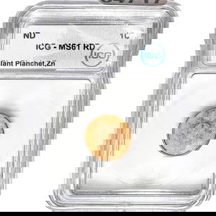 ND Blant Planchet ICG MS61 RD: ND Blant Planchet ICG MS61 RD