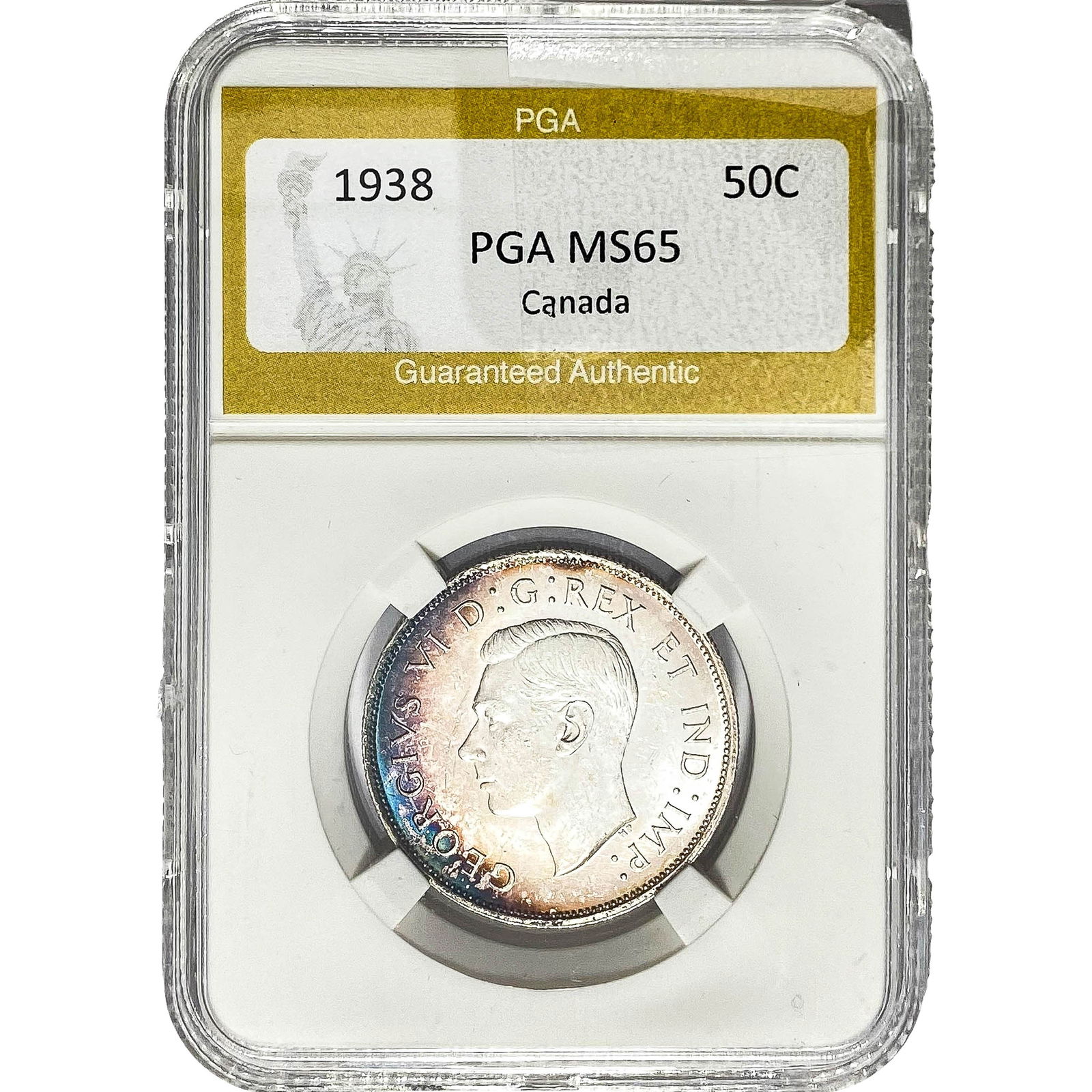 1338 Canadian Half Dollar PGA MS65 (1 of 2)