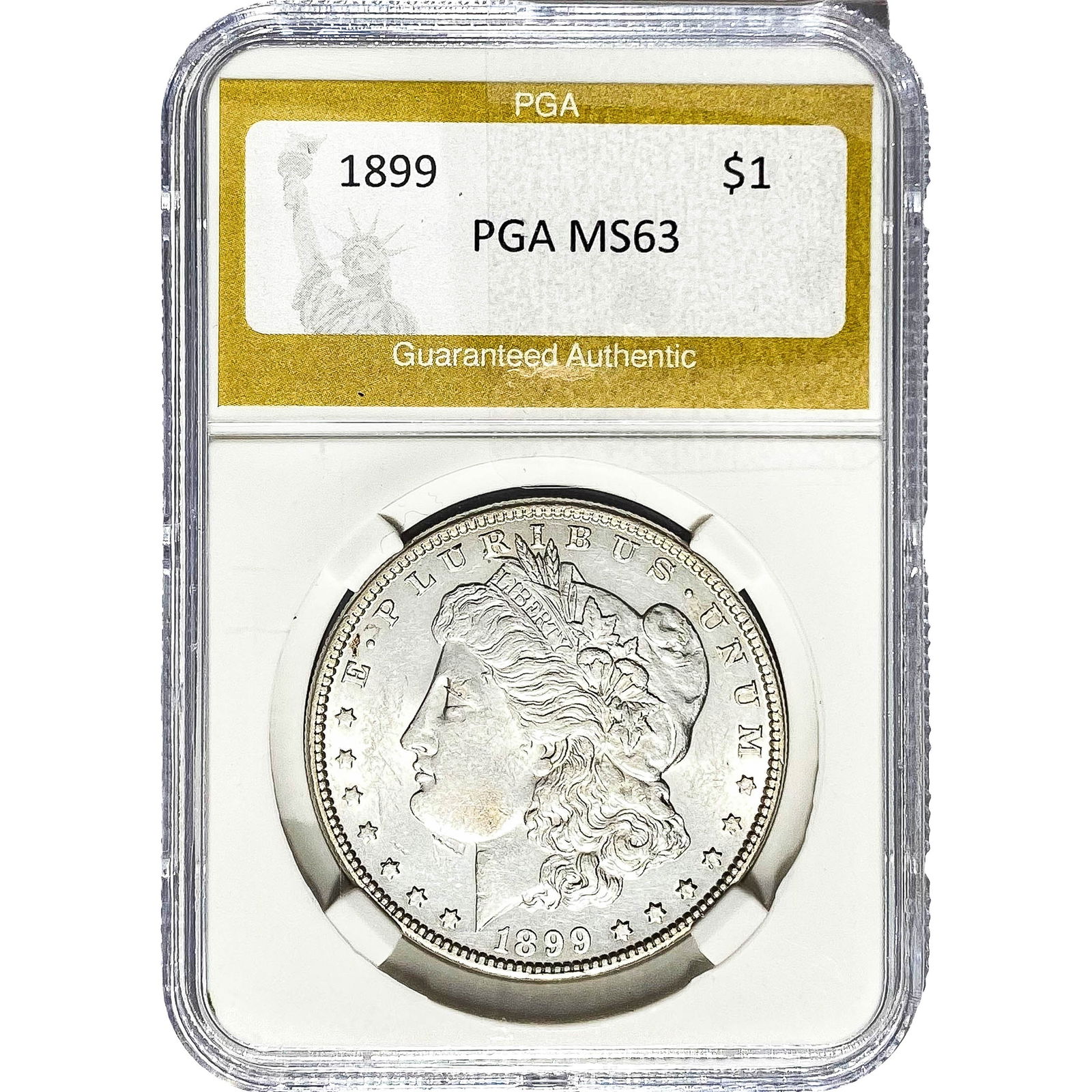 1899 Morgan Silver Dollar PGA MS63 (1 of 2)