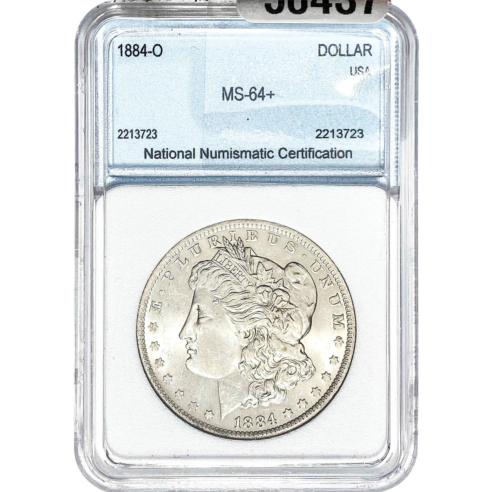 1884-O Morgan Silver Dollar NNC MS64+ (1 of 2)
