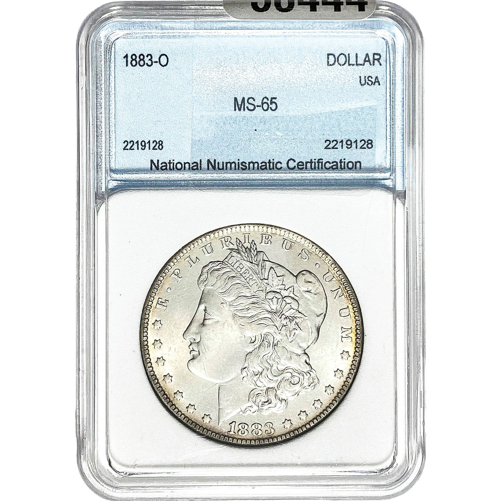 1883-0 Morgan Silver Dollar NNC MS65 (1 of 2)
